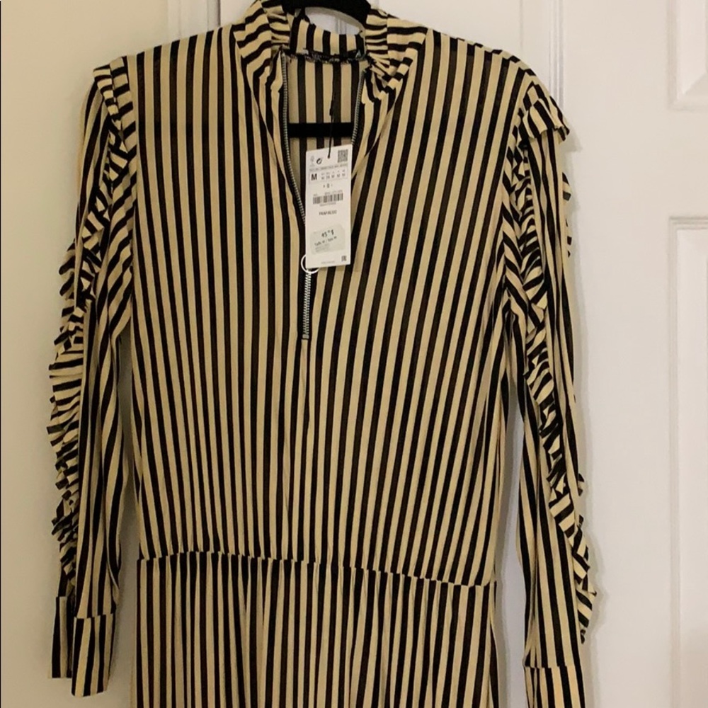 Striped maxi dress